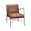 Moes Home Collection Dagwood Leather Arm Chair