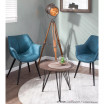 Wrangler Accent Chair in Rust Set of 2