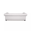 Alexandon Leather Chesterfield Tufted Sofa with Roll Arm
