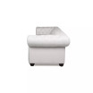 Alexandon Leather Chesterfield Tufted Sofa with Roll Arm