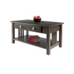 Stafford 18.11" Wood Coffee Table