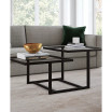 Amalie 43" Coffee Table, 2-Tier
