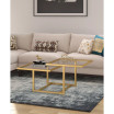 Amalie 43" Coffee Table, 2-Tier