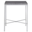Gabriele End Table with Faux Marble Top