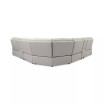 Danvors 7-Pc. Leather Sectional Sofa with 4 Power Recliners, Power Headrests, and 2 Consoles