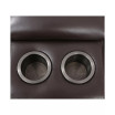 Danvors 6-Pc. Leather Sectional Sofa with 2 Power Recliners, Power Headrests, Console, and USB Power Outlet