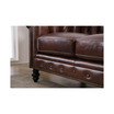 Micah 87" Leather Sofa