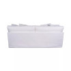 Brenalee 93" Performance Fabric Slipcover Sofa with Four Pillows