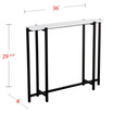 Helena Narrow Console Table