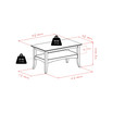 Camden 18.11" Wood Coffee Table