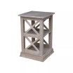 Hampton Accent Table with Shelves