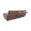Hutchenson 3-Pc. Fabric Chaise Sectional with 2 Power Recliners and Power Headrests