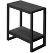 Side Table with 2 Shelves
