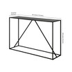 Pia Accent Table, 45" x 12"