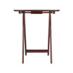 Darlene 2-Piece Wood Snack Table Set