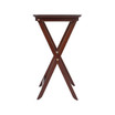 Darlene 2-Piece Wood Snack Table Set