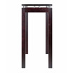 Linea Console/Hall Table with Chrome Accent