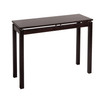 Linea Console/Hall Table with Chrome Accent