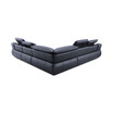 Daisley 5-Pc. Leather "L" Shaped Sectional Sofa with 3 Power Recliners