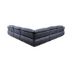 Daisley 5-Pc. Leather "L" Shaped Sectional Sofa with 3 Power Recliners