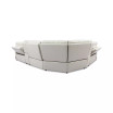 Danvors 6-Pc. Leather Sectional Sofa with 2 Power Recliners, Power Headrests, 2 Consoles, and USB Power Outlet