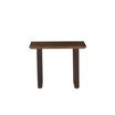 Mapai Acacia Wood Side Table in Walnut Finish - 28" x 22" x 22"