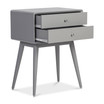 Rory 2-Drawer Side Table, Quick Ship