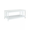 Mission Coffee Table with Shelf