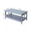 Omega Coffee Table with Shelf