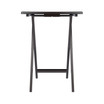 Allen 5-Piece Wood Snack Table Set