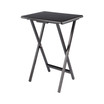 Allen 5-Piece Wood Snack Table Set
