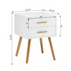 Oslo 2 Drawer End Table