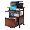 Piper Work Cart/Printer Stand with Key Board