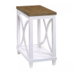 Florence Chairside End Table with Shelf