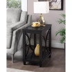 Florence Chairside End Table with Shelf