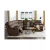 Hutchenson 6-Pc. Fabric Sectional with 2 Power Recliners, Power Headrests and Console with USB