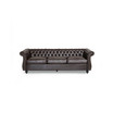Somerville Chesterfield Tufted Sofa with Scroll Arms