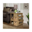 Revolving Multi Function End Table