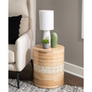 Amelia Drum End Table