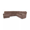 Hutchenson 6-Pc. Fabric Chaise Sectional with 2 Power Recliners and Console
