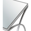 Metal with Glass Accent Table - Set of 2
