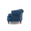 La Rosa 84" Victorian Chesterfield Tufted Sofa