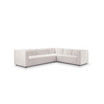 Kyle 3 Piece Stain-Resistant Fabric Sectional