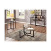Muria Glass Top Console Table