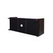 Jack 84" Modern Tuxedo Tufted Sofa
