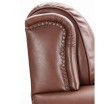 Marick 67" Leather Roll Arm Loveseat