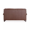 Marick 67" Leather Roll Arm Loveseat