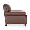 Marick 67" Leather Roll Arm Loveseat