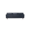 Maebelle 101" Leather Sofa With Chaise