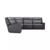 Dextan Leather 6-Pc. Sectional with 3 Power Recliners and 1 USB Console